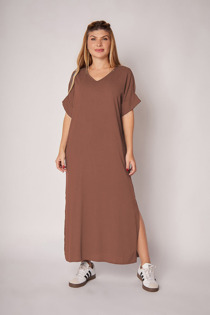 Vestido Elen Mocha