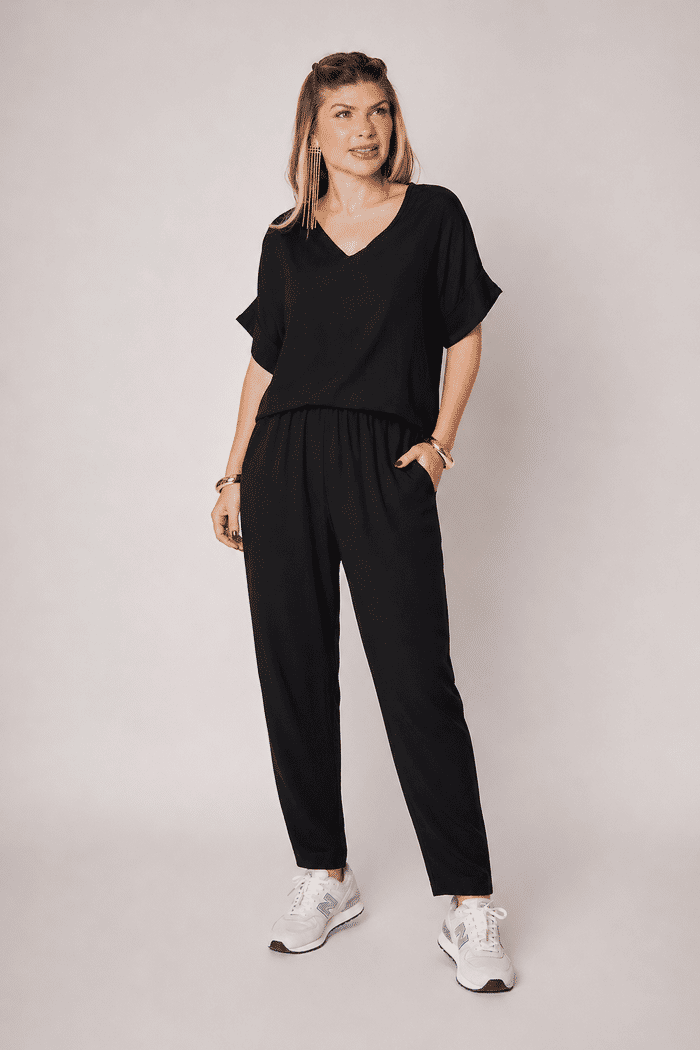 Conjunto Isadora Preto - 2 Peças