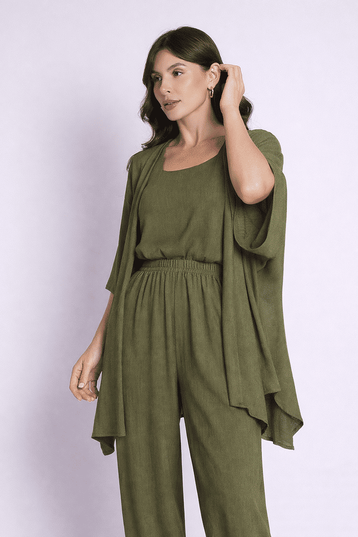 Kimono Eli Folha Seca