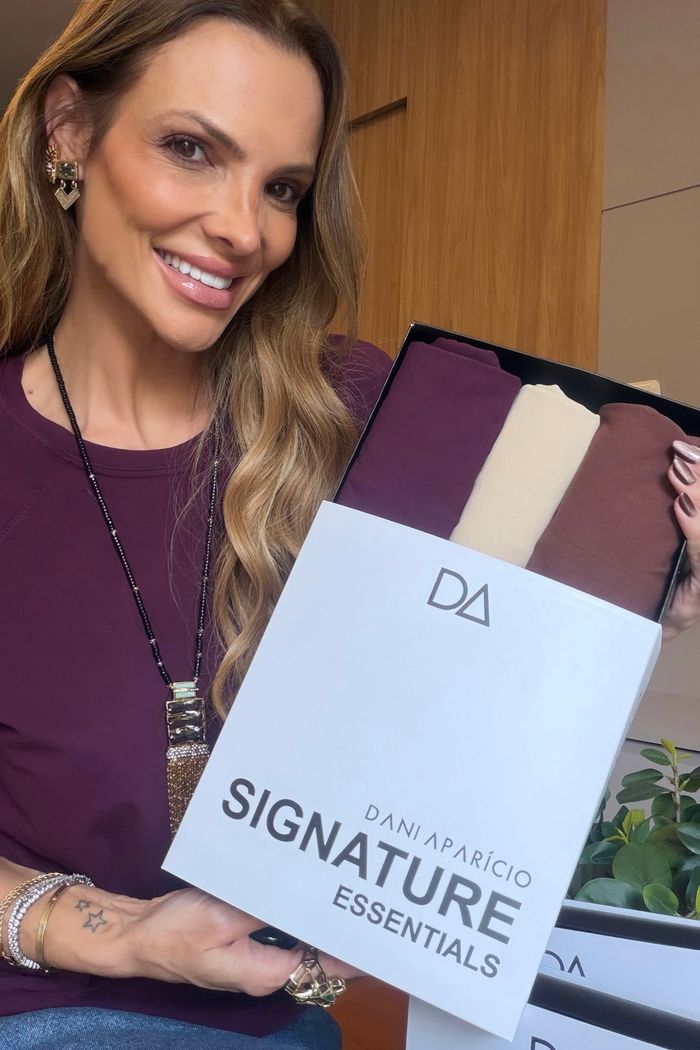 KIT 3 T-SHIRTS SIGN ESSENTIAL ALGODÃO TERROSOS