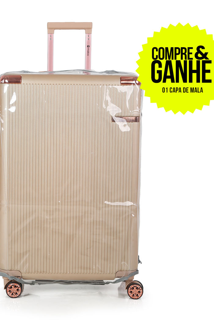 Compre Mala de Viagem Croácia Grande 32kg Fendi e Ganhe 1 Capa Transparente