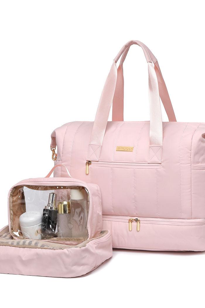 Bolsa de Viagem em Poliéster Multifuncional Nomad Maloa Rosa 