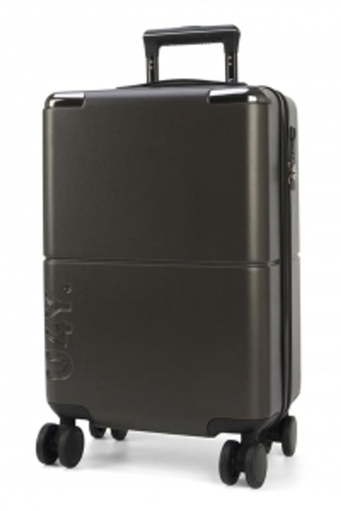 Mala de Viagem Pequena de Bordo 10kg com Expansor Katerini Grafite