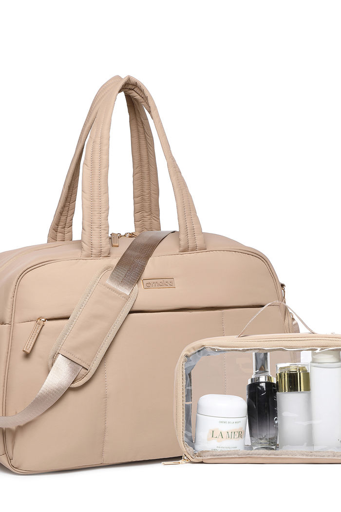 Bolsa de Viagem em Poliéster Multifuncional Air Duffle Maloa Cáqui