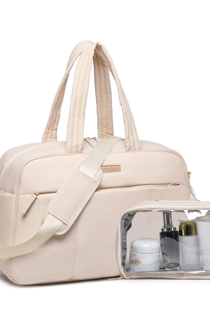 Bolsa de Viagem em Poliéster Multifuncional Air Duffle Maloa Bege