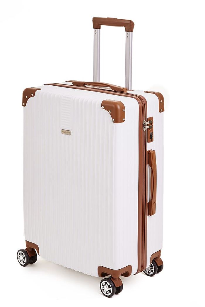 Mala de Viagem Pequena de Bordo 10Kg Italia Maloa Branca