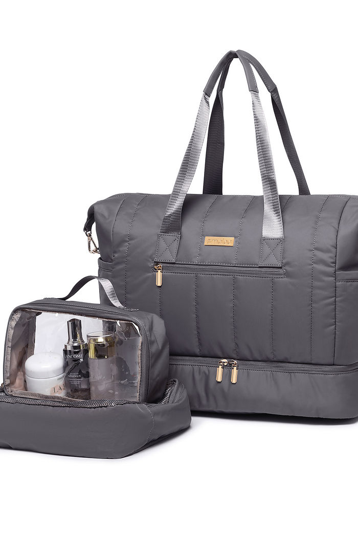 Bolsa de Viagem em Poliéster Multifuncional Nomad  Maloa Cinza