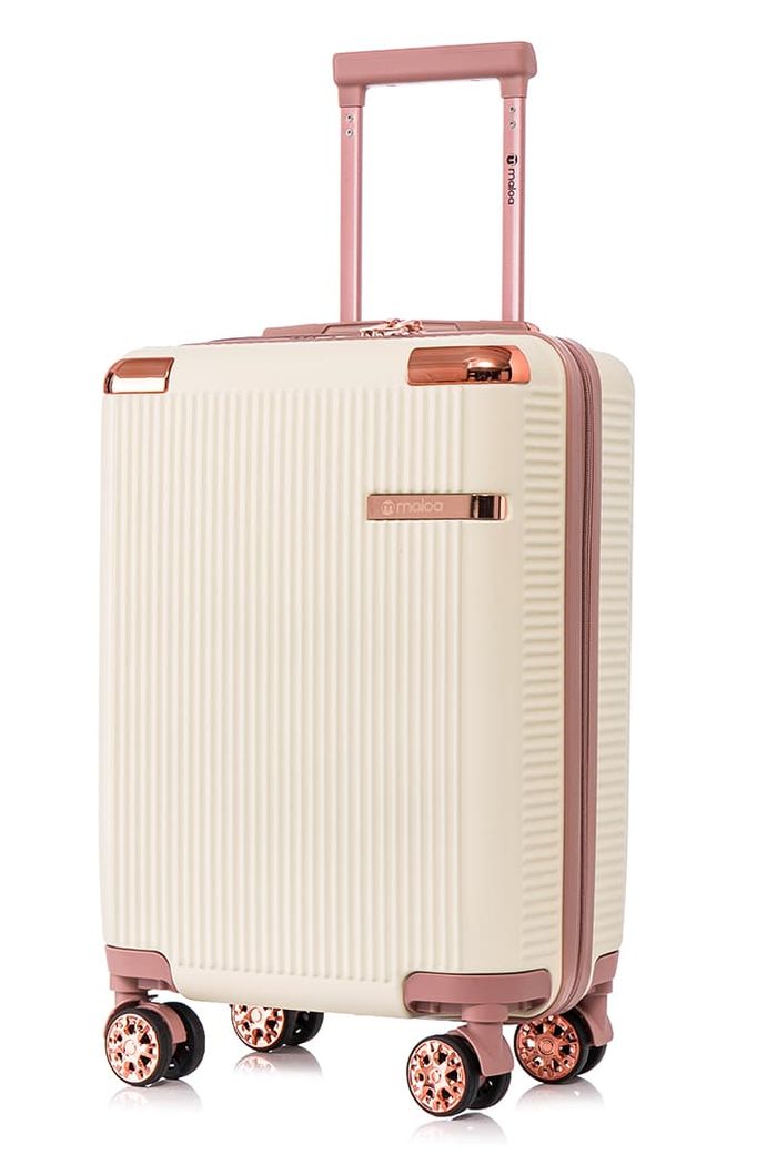 Mala de Viagem Pequena de Bordo 10Kg Croacia Maloa Bege