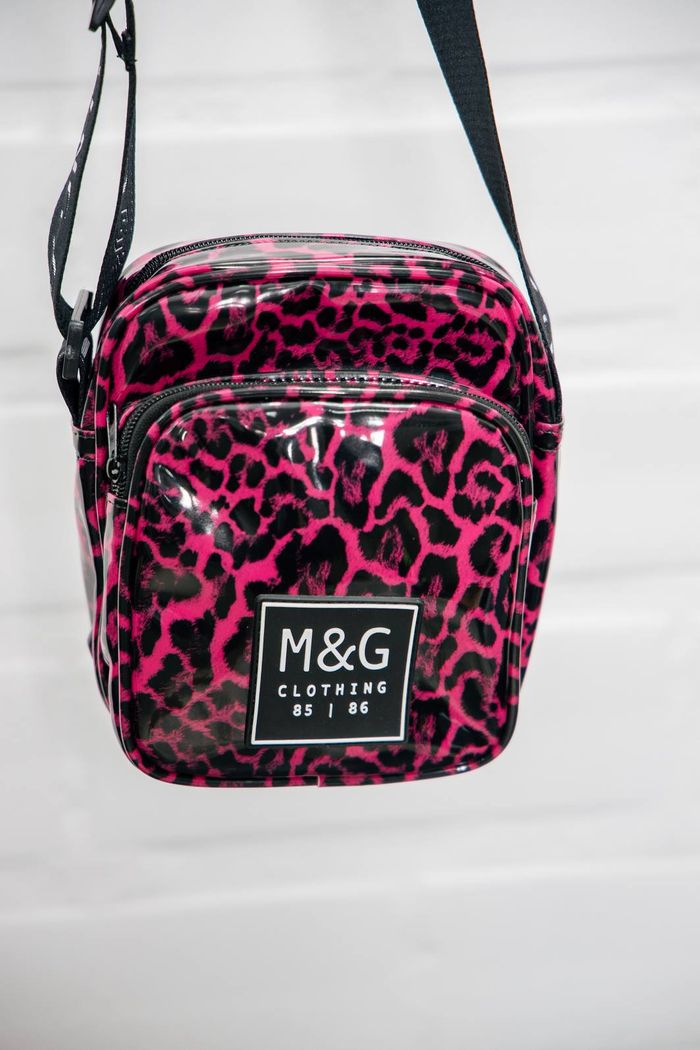 BOLSA SHOULDER BAG ONCINHA ROSA