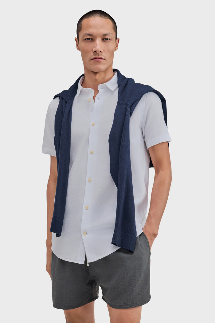 Camisa Reserva Manga Curta Regular Nova Paraty Branca