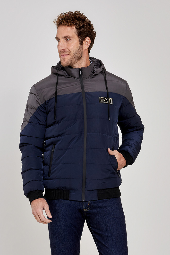 Jaqueta Emporio Armani EA7 Bomber zul Marinho