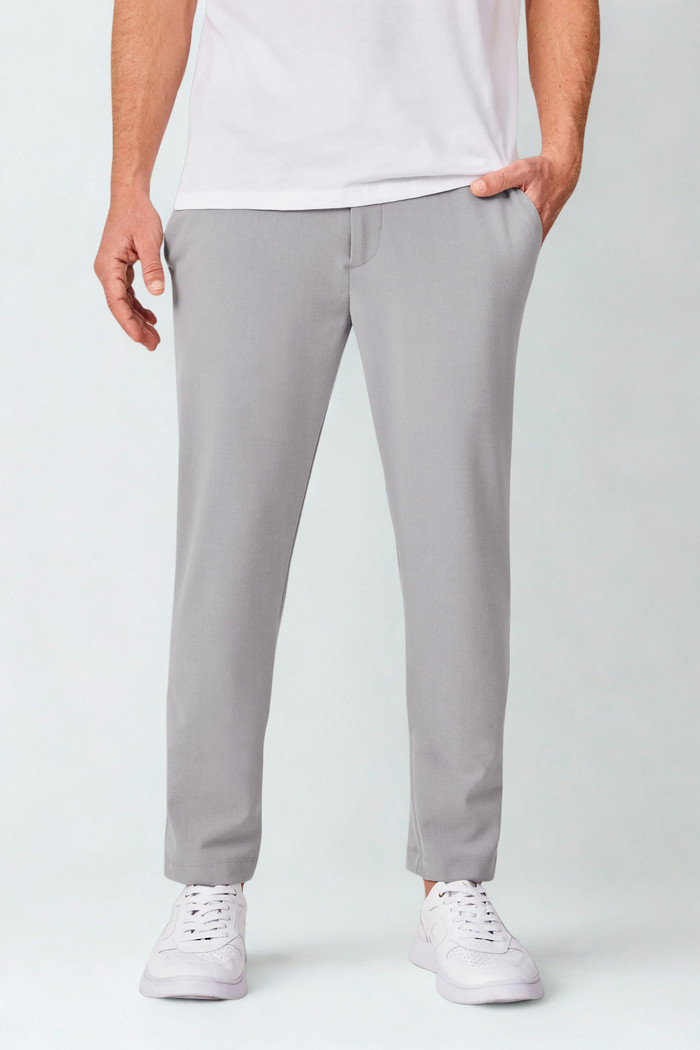 Calça Reserva Chino Comfort Cinza Mescla