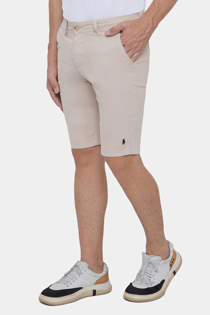 Bermuda Ralph Lauren Slim Stretch Areia