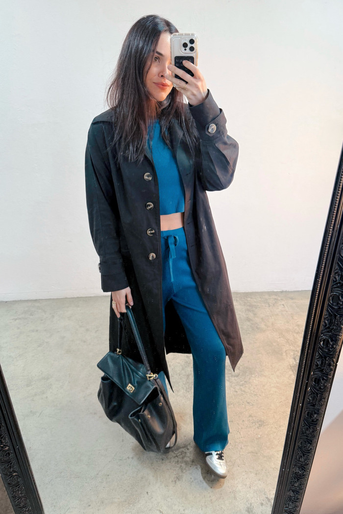 Conjunto de Retilínea Angelina Azul - Mini Moni