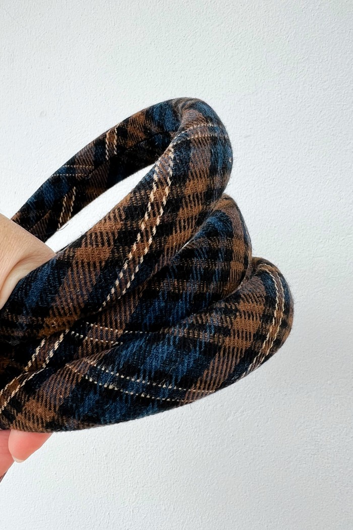 Tiara Grossa Azul Burberry - MiniMoni