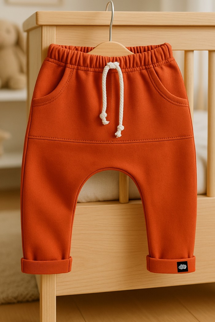 Calça Infantil Saruel Terra Stars com ajuste na cintura, bolso frontal em moletinho