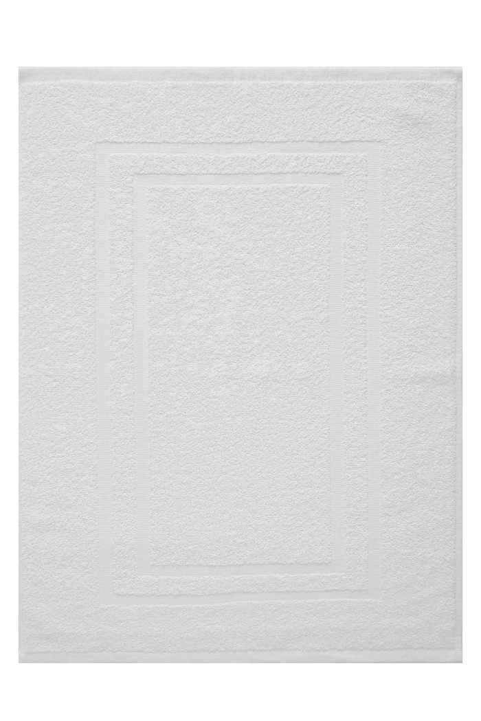 Toalha de Piso Felpudo Base 50x70cm 650g/m2 Branco