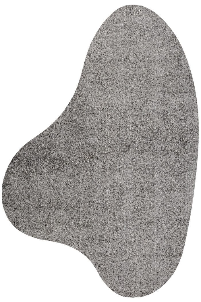 Tapete Organico 140x200 Liso Chumbo 05