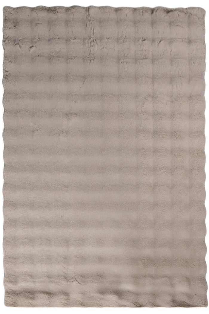 Tapete Pele de Coelho Livy Bege 150x200