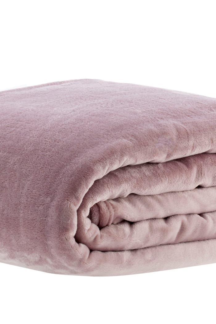 Cobertor Casal 300g Flanel Aveludado Lucerna - Rose