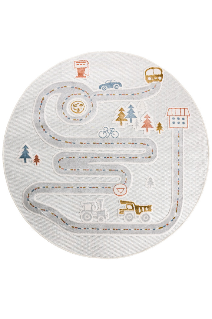 Tapete Infantil Pedagógico Redondo 2,0m Buba