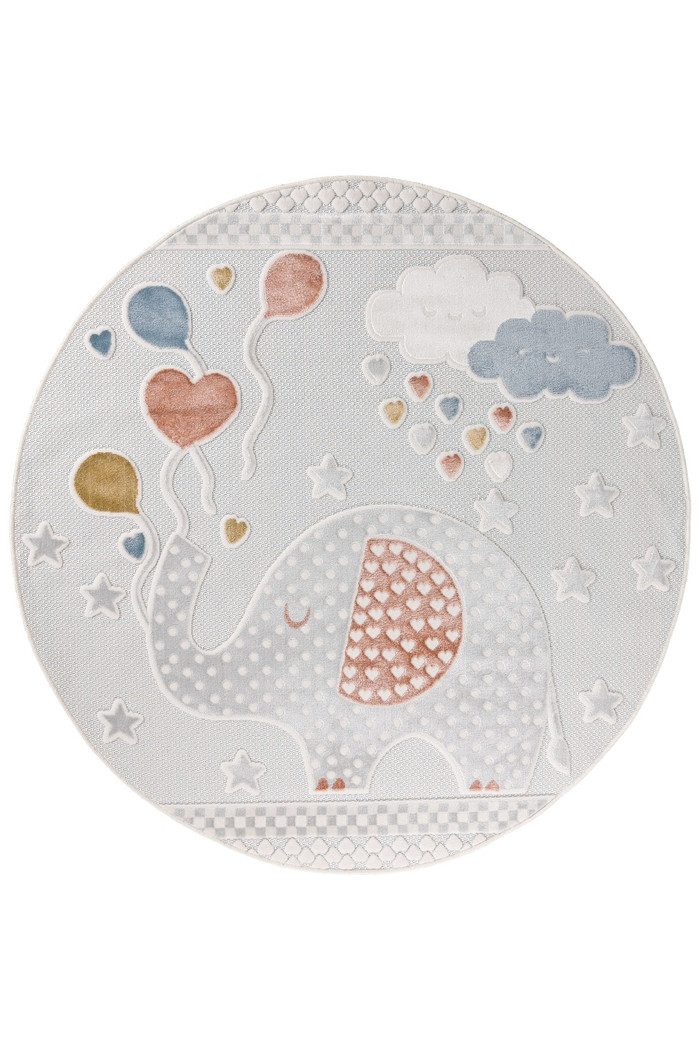 Tapete Infantil Pedagógico Redondo 2,0m Fafá