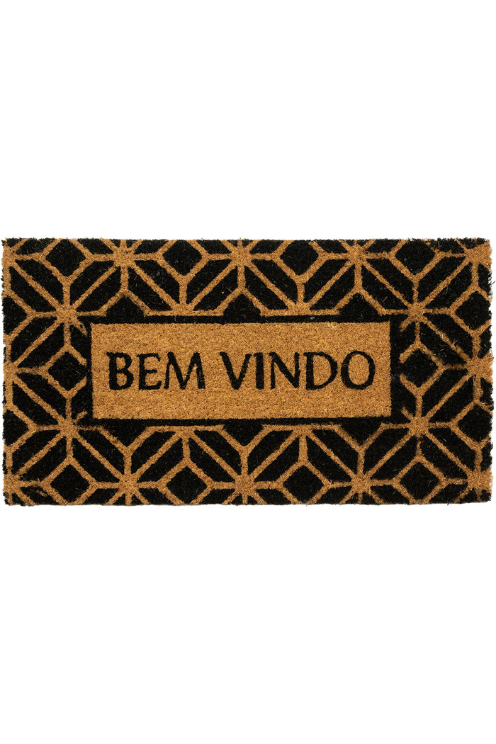 Tapete Capacho Fibra de Coco 33x60 Bem Vindo 26