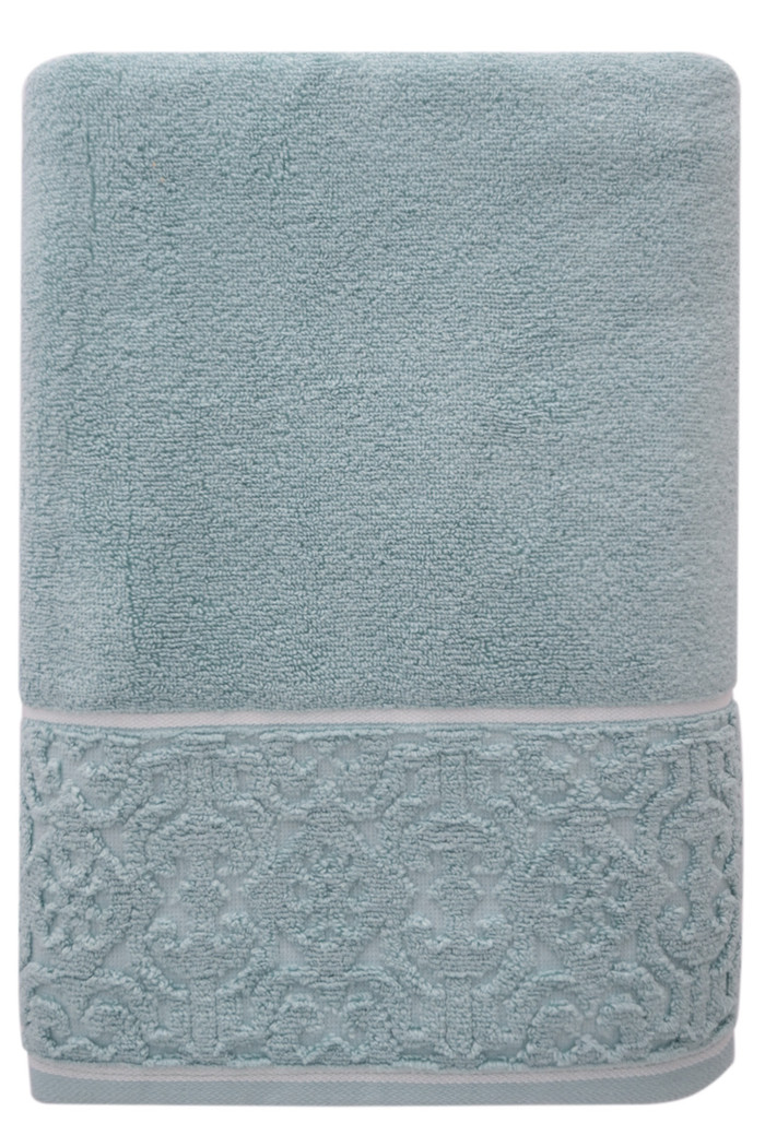 Toalha Banhão 500g Super Soft Zero Twist Arabesco 80cmx150m Verde