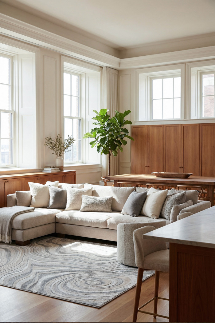 Tapete de Sala 300x400 Sharm Marmorizado Imperial