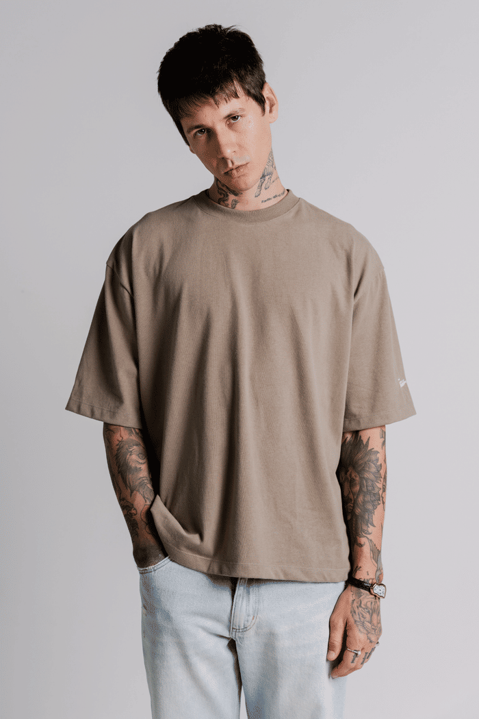 CAMISETA BOXY FOCCA VERDE