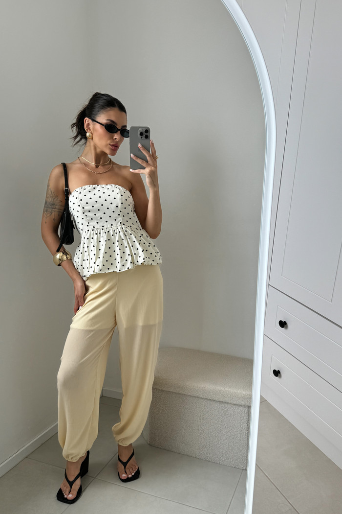 CALÇA ALADIM AMARELO