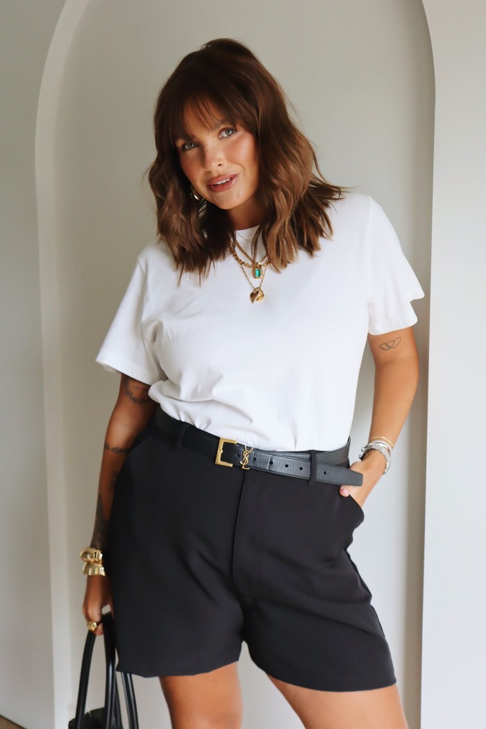 T-Shirt Tali BRANCO ACUCAR