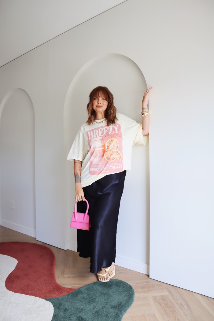 Saia Midi Alongada Paola PRETO