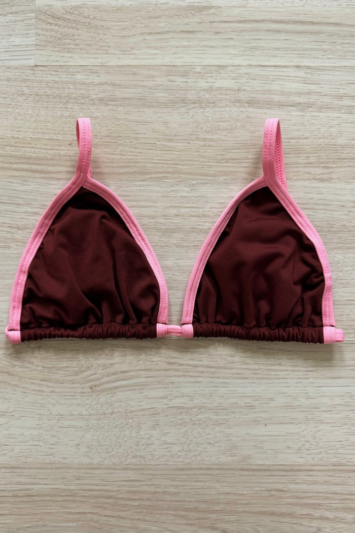 TOP SIMPLE MARROM+CUPCAKE