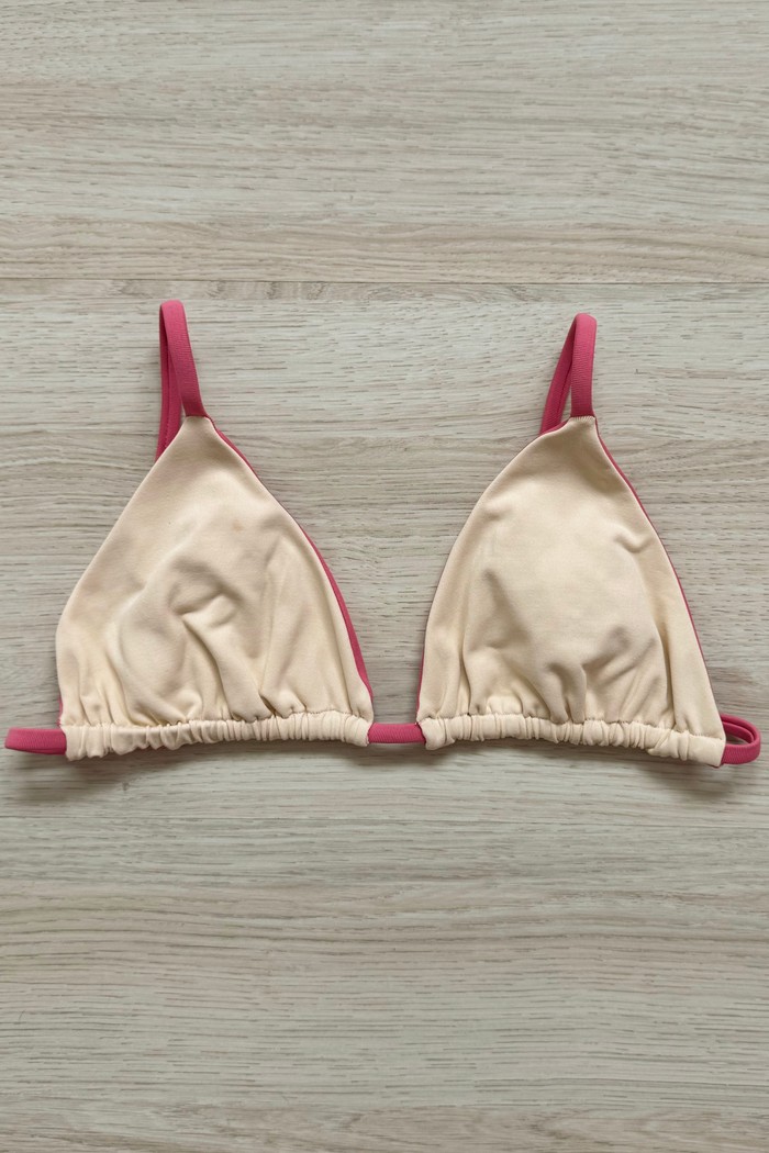 TOP DE BIQUÍNI CORTININHA DUPLA FACE LOLA OFF+BALLET