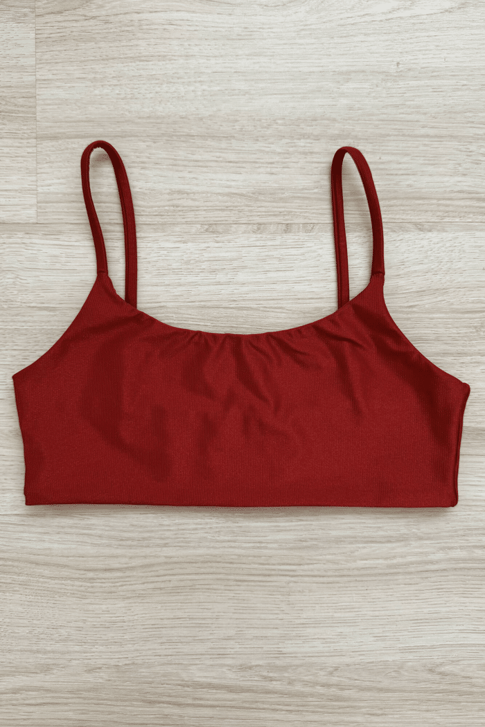 TOP BASIC CANELADO CHERRY