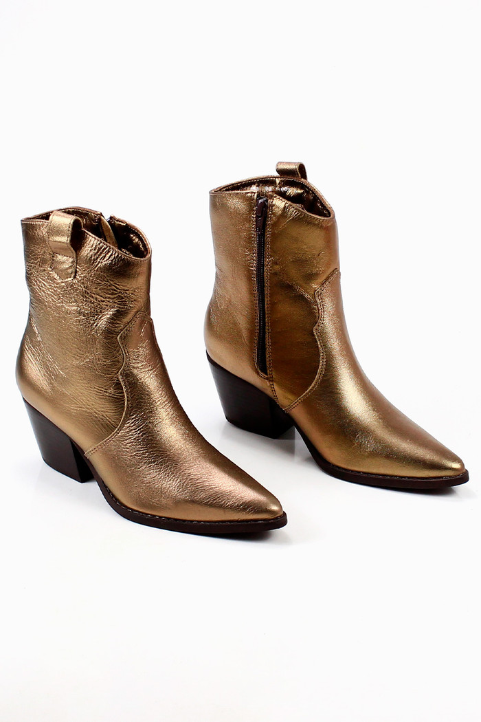 Bota Mybez em Couro Estilo Texana