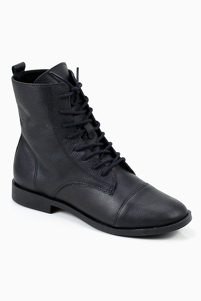 Coturno Lialine em Couro