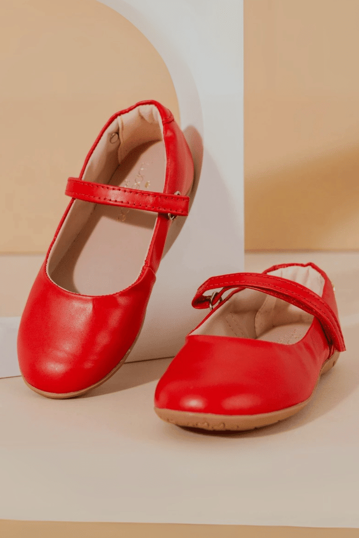 SAPATILHA INFANTIL SOFIA VERMELHO