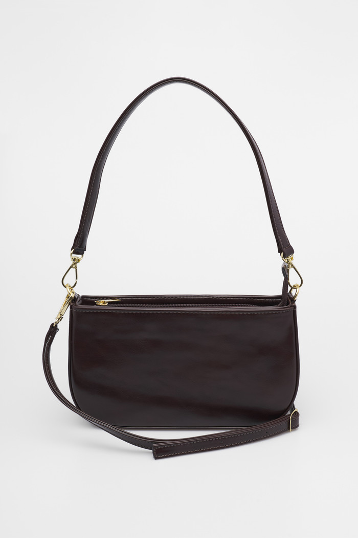 Bolsa Stela Café Shoulder Bag