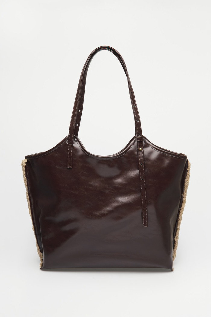 Bolsa Shopper Fluffy Café