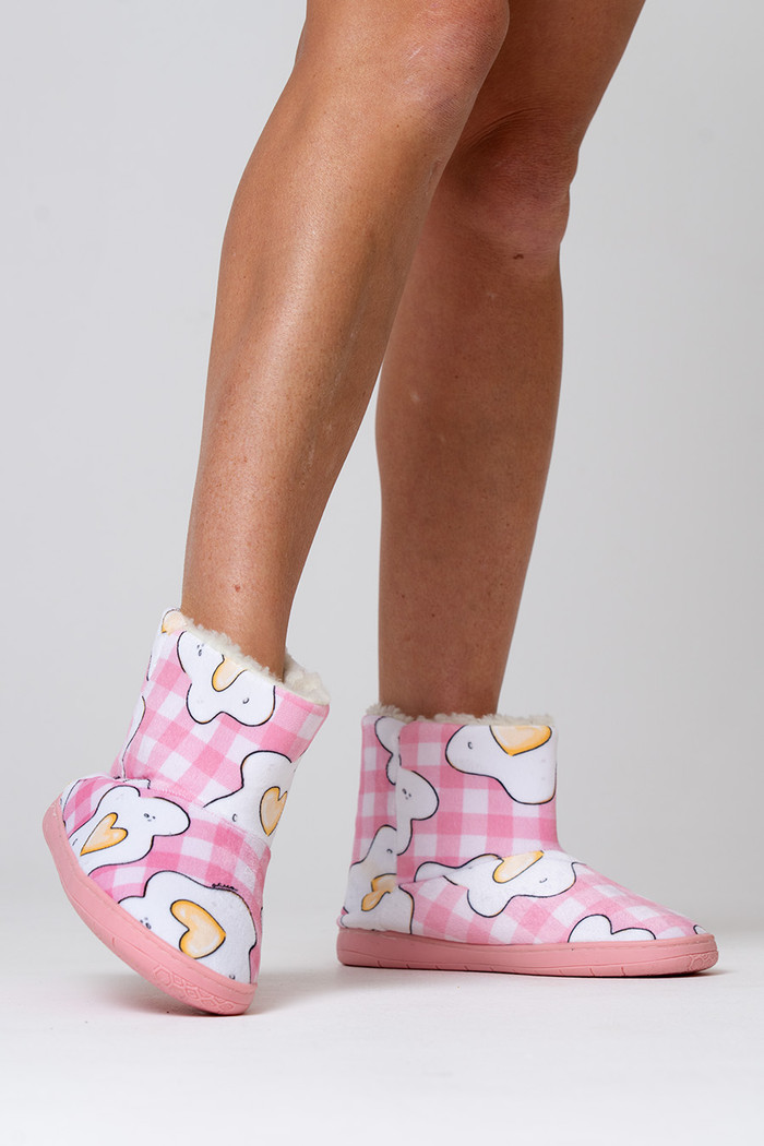 BOTINHA PELUCIADA FEMININA