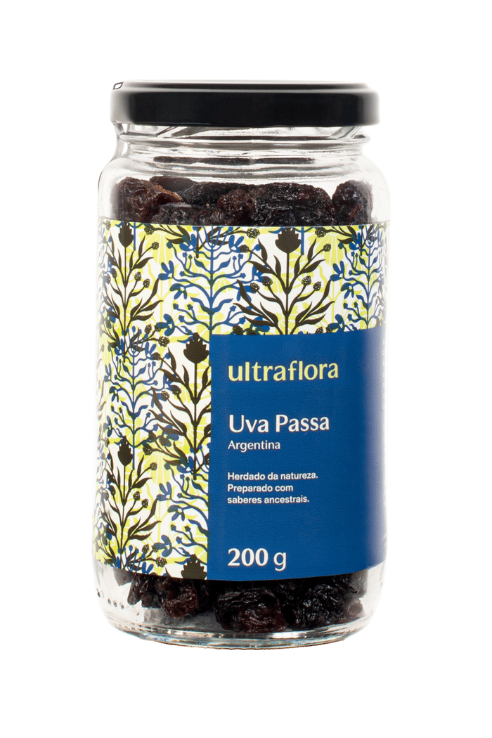 Uva Passa Preta da Argentina - 200g