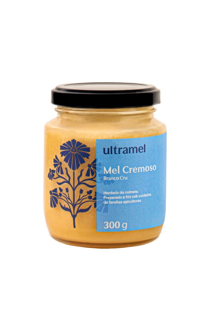 Ultramel - Mel Cru Cremoso Branco 300g