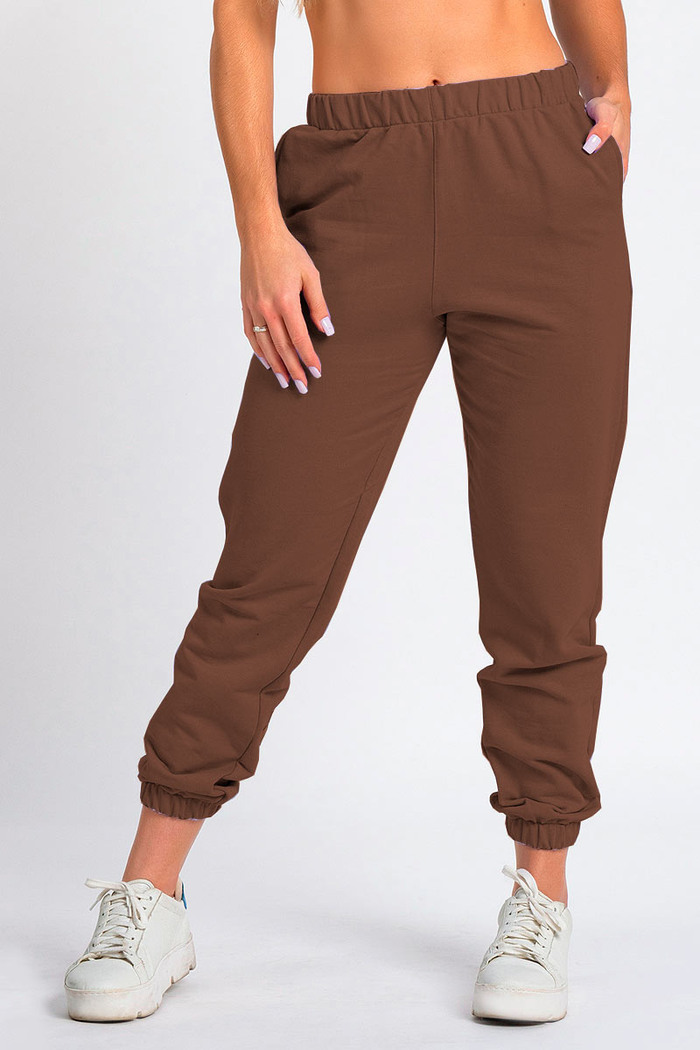 Calça Jogger Color Feminina Marrom