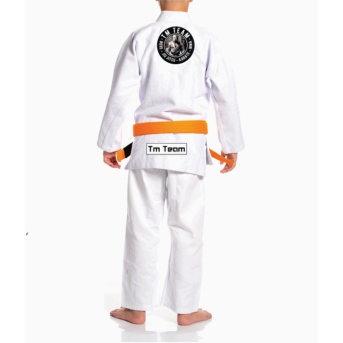 KIMONO JIU INFANTIL NEO - TM TEAM