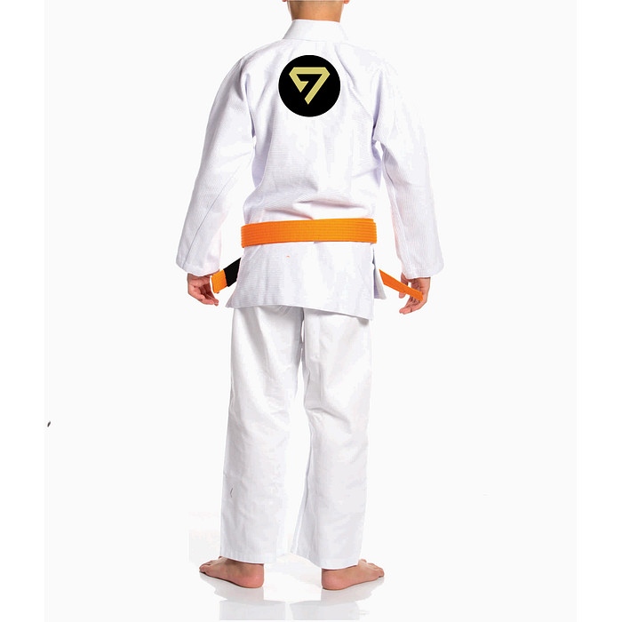 KIMONO JIU INFANTIL NEO - SETH (GOLDEN - LOGO DOURADA)
