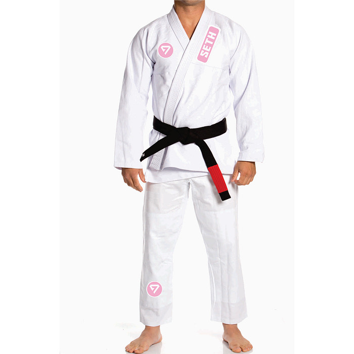 KIMONO NEO PRO ADULTO - SETH (FEMININO - LOGO ROSA)