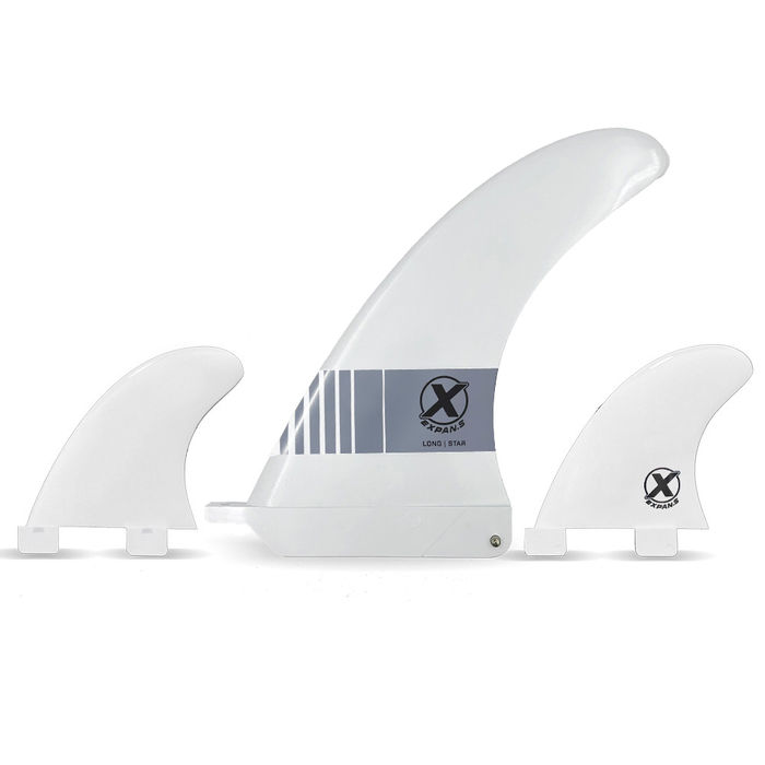 Quilhas Longboard / Sup Central + Estab Expans Star 7.2"