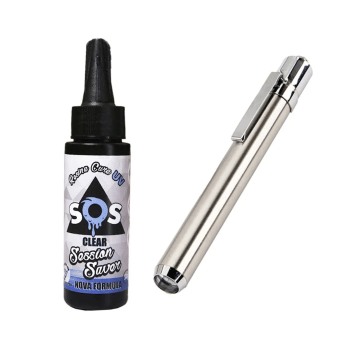 Kit Reparo - Conserto Epoxy e Poliester - 50g + Lanterna UV Ohana
